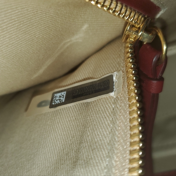 NWT CHLOÉ Medium Roy Red Plum Purple Suede Leather Black Strap Shoulder Bag - Picture 14 of 16